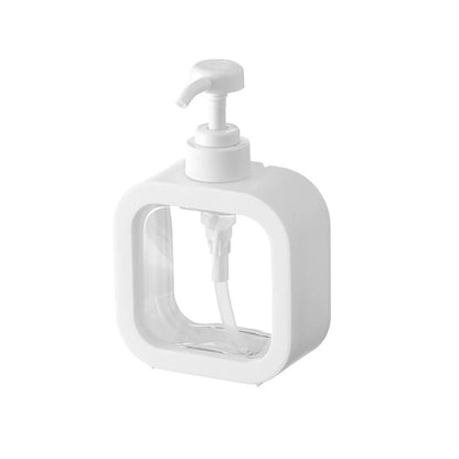 Versatile Transparent Soap Dispenser Bottle for Bathroom