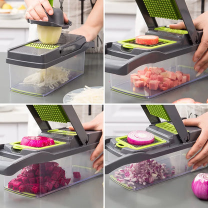 All-in-One Kitchen Chopper and Dicer for Vegetable and Food