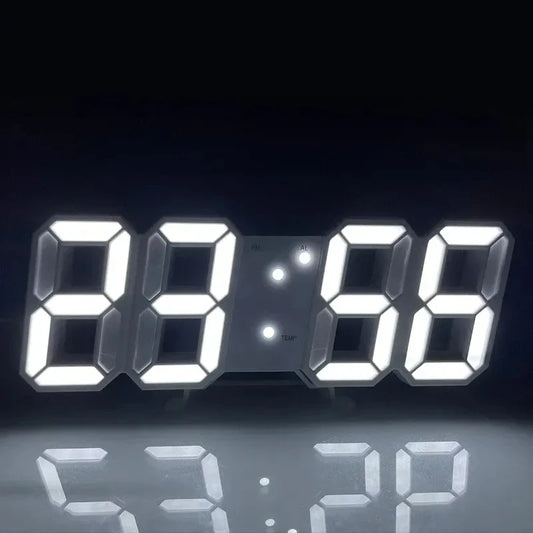 3D LED Digital Clock – Modern, Luminous & USB Powered