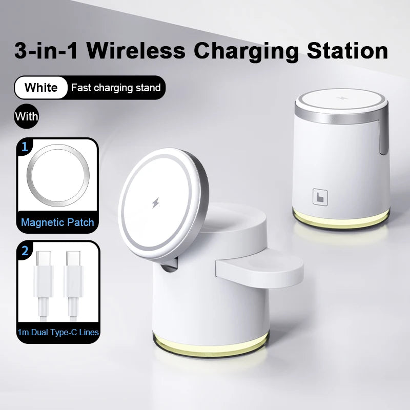 Wireless Charging Stand – Multi-Device Fast Charger