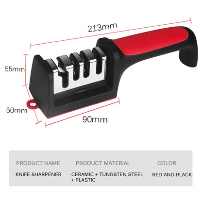 Multi-Stage Knife Sharpener – Handheld, Easy & Effective