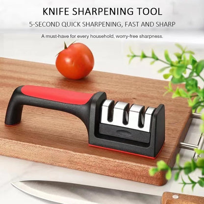 Multi-Stage Knife Sharpener – Handheld, Easy & Effective