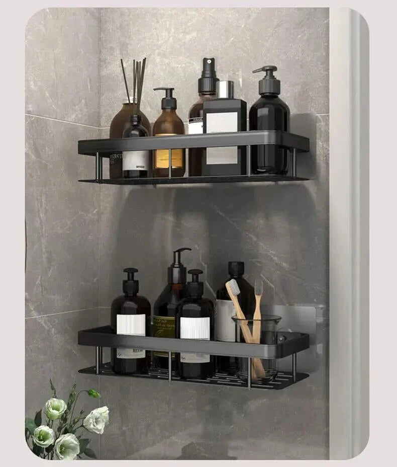 Shower Shelf Organizer – Space-Saving, No Drilling & Easy Installation