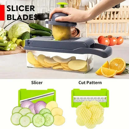 All-in-One Kitchen Chopper and Dicer for Vegetable and Food