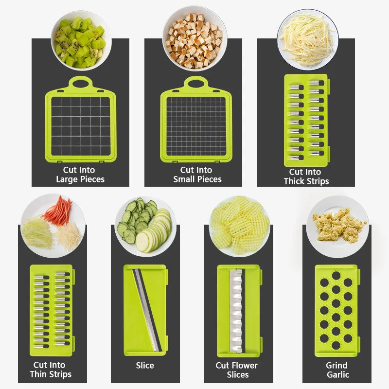 All-in-One Kitchen Chopper and Dicer for Vegetable and Food