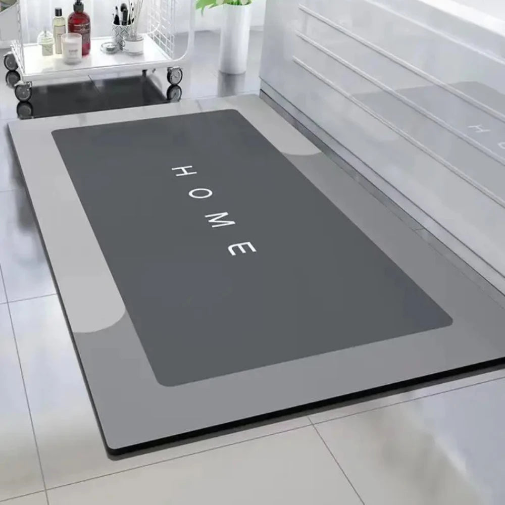 Premium Washable Diatomite Bathroom Mat with Superior Absorption and Non-Slip Features