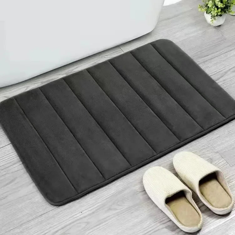 Premium Non-Slip Shower Rug with Super Absorbent Memory Foam for Home Décor