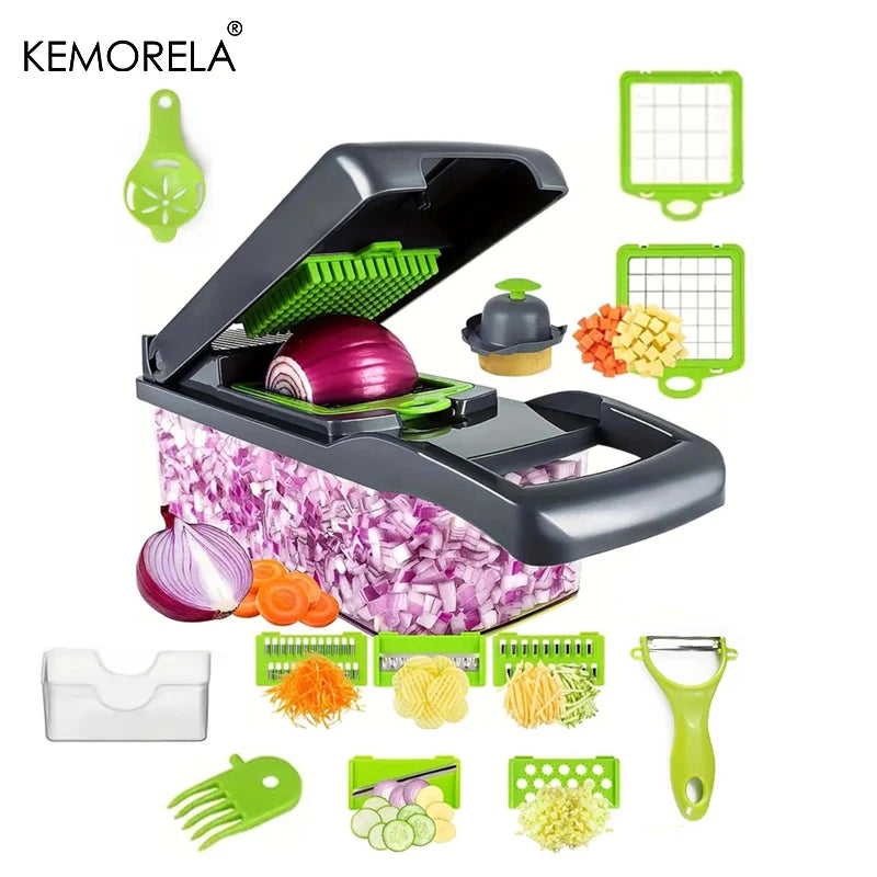 All-in-One Kitchen Chopper and Dicer for Vegetable and Food