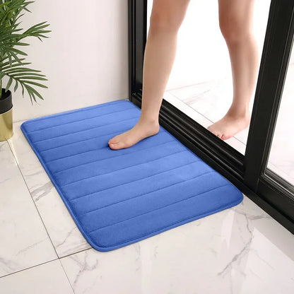 Premium Non-Slip Shower Rug with Super Absorbent Memory Foam for Home Décor