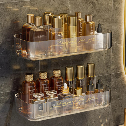 Elegant Acrylic Bathroom Storage Box for Organising Cosmetics and Toiletries