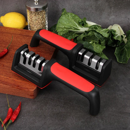 Multi-Stage Knife Sharpener – Handheld, Easy & Effective