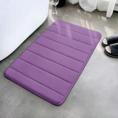 Premium Non-Slip Shower Rug with Super Absorbent Memory Foam for Home Décor