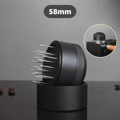 Espresso Distribution and Stirring Tool for Coffee Brewing