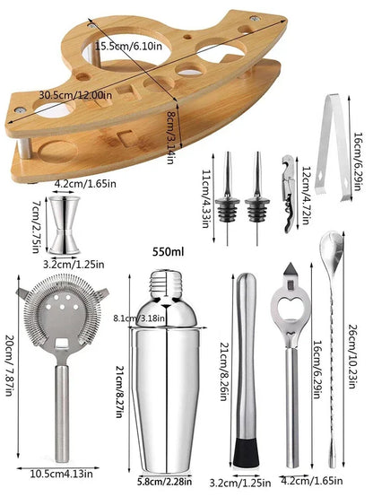 Cocktail Mixing Set – Durable, Stylish & Perfect for Any Bar