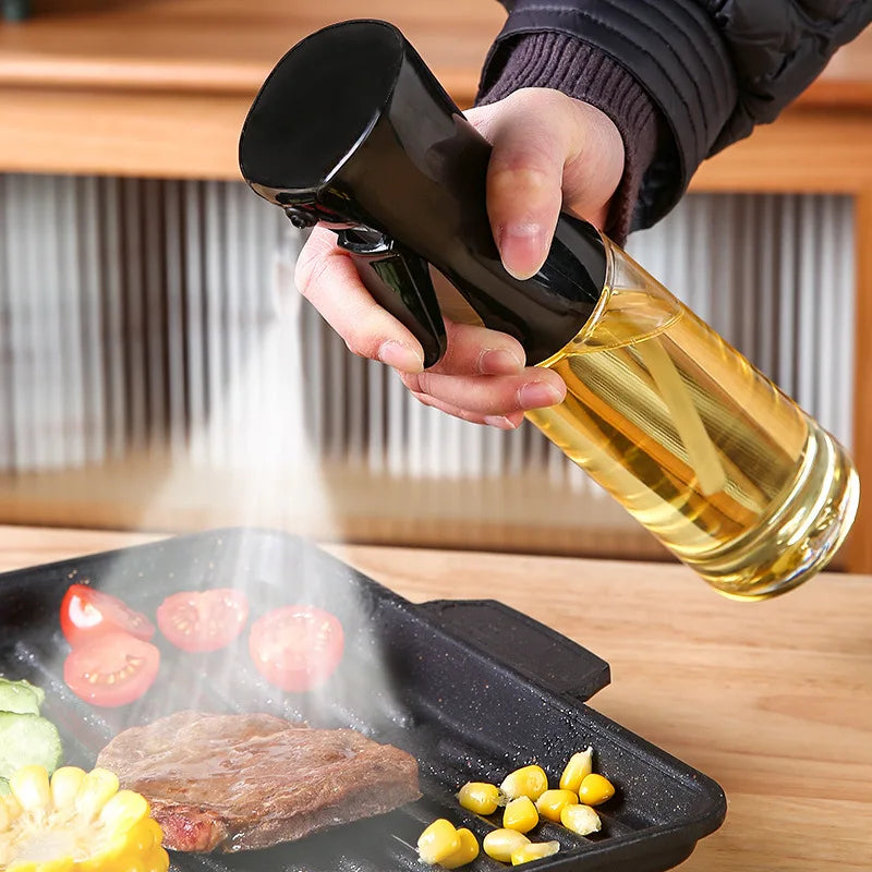 Portable Oil & Vinegar Spray Dispenser – Easy-to-Use for Kitchen