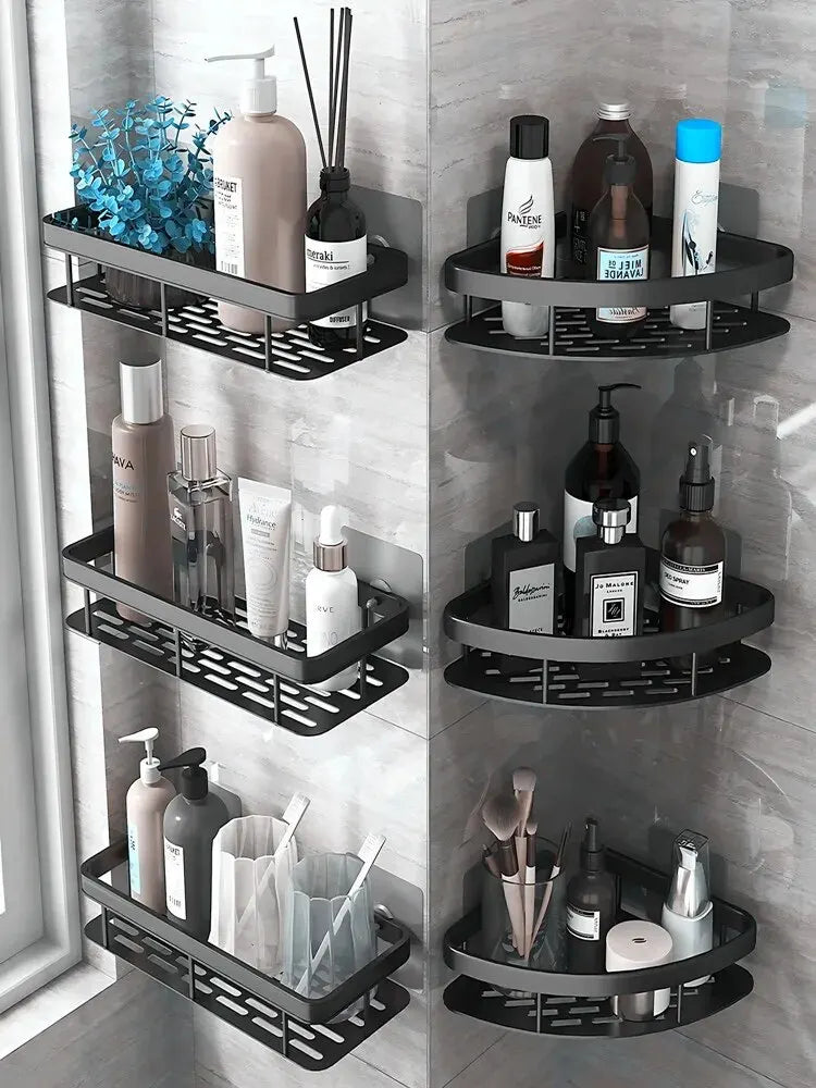 Shower Shelf Organizer – Space-Saving, No Drilling & Easy Installation