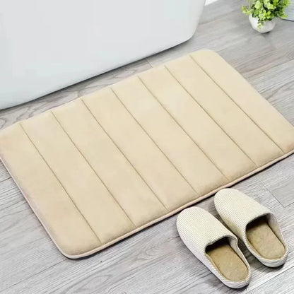 Premium Non-Slip Shower Rug with Super Absorbent Memory Foam for Home Décor