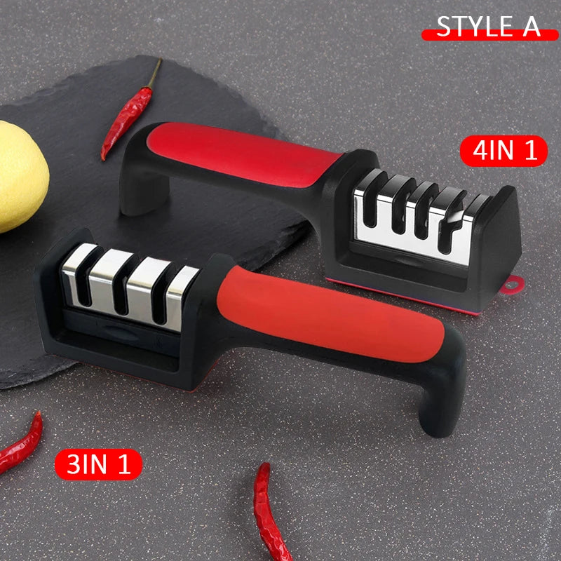 Multi-Stage Knife Sharpener – Handheld, Easy & Effective