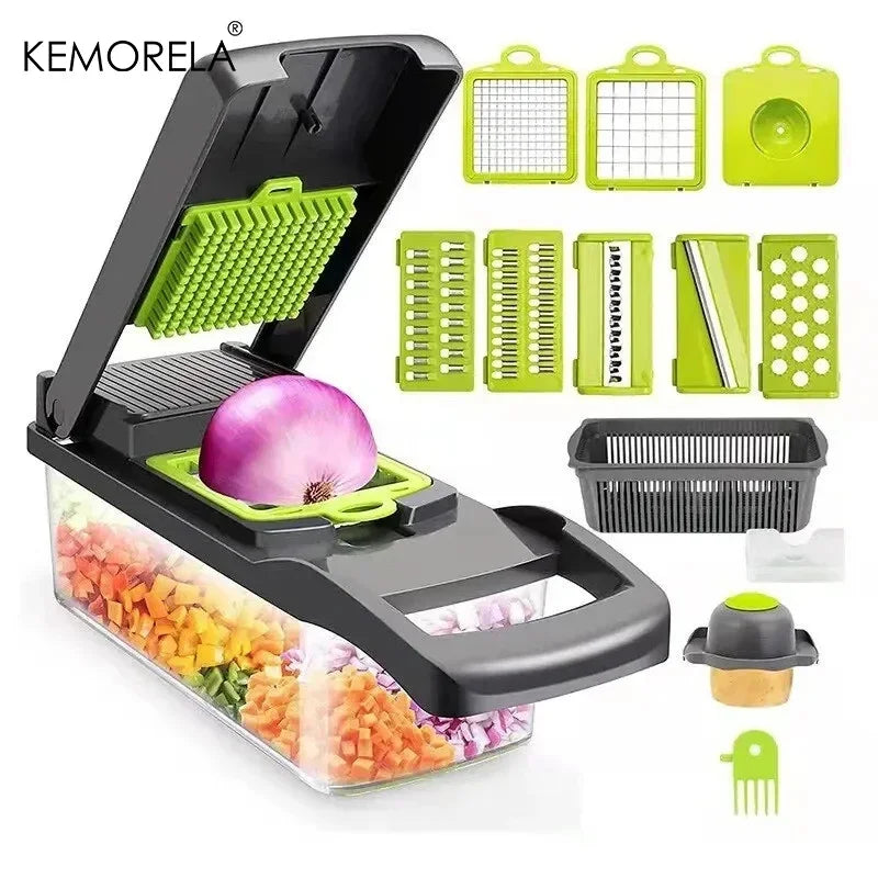 All-in-One Kitchen Chopper and Dicer for Vegetable and Food