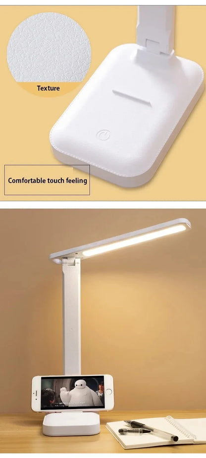 Folding LED Desk Lamp – Folding, Eye-Care & Perfect for Study or Bedroom