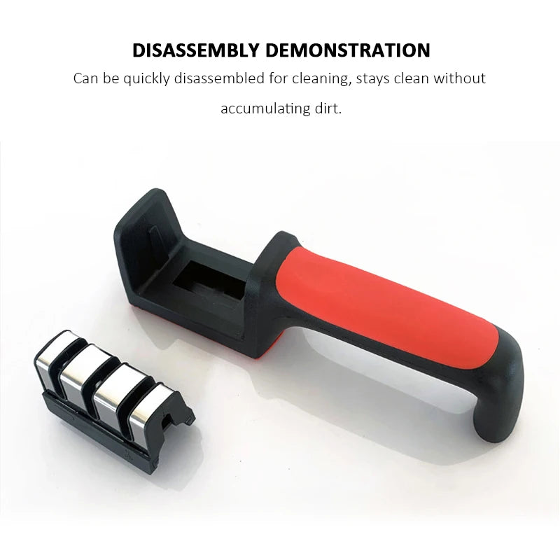 Multi-Stage Knife Sharpener – Handheld, Easy & Effective