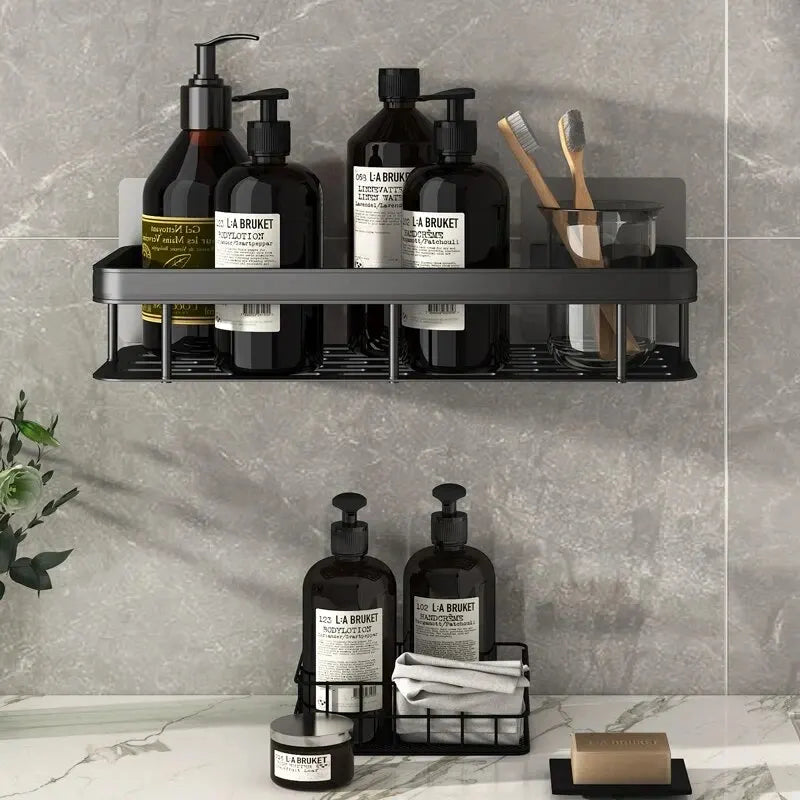 Shower Shelf Organizer – Space-Saving, No Drilling & Easy Installation