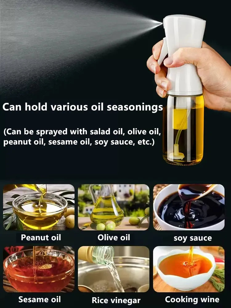 Portable Oil & Vinegar Spray Dispenser – Easy-to-Use for Kitchen