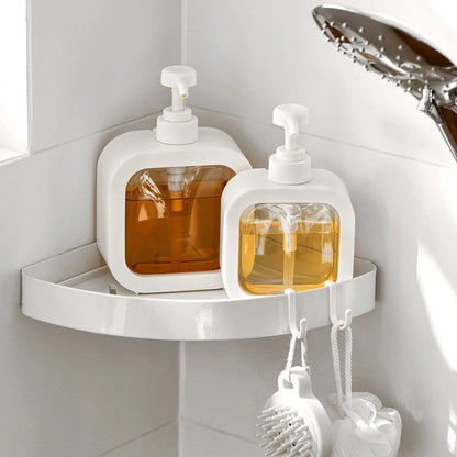 Versatile Transparent Soap Dispenser Bottle for Bathroom