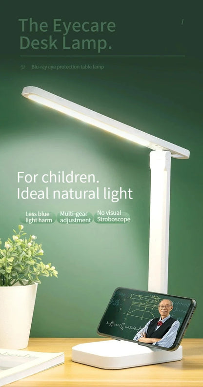 Folding LED Desk Lamp – Folding, Eye-Care & Perfect for Study or Bedroom