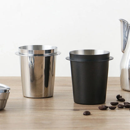 Coffee Dosing Cup for Espresso Machines with Durable Design and Sniffing Feature