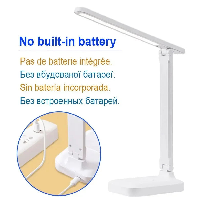 Folding LED Desk Lamp – Folding, Eye-Care & Perfect for Study or Bedroom