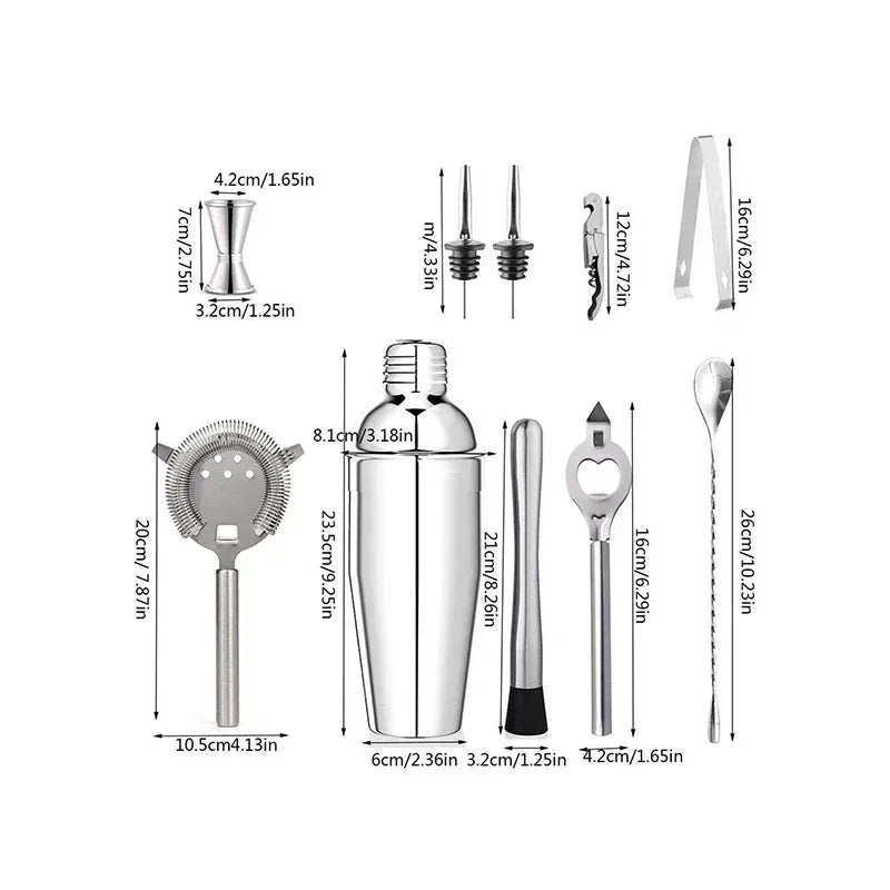 Cocktail Mixing Set – Durable, Stylish & Perfect for Any Bar