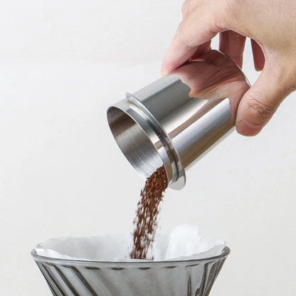 Coffee Dosing Cup for Espresso Machines with Durable Design and Sniffing Feature