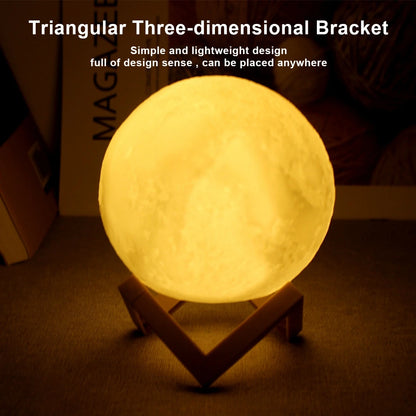 Moon Lamp – LED Night Light, Battery Powered & Starry Glow